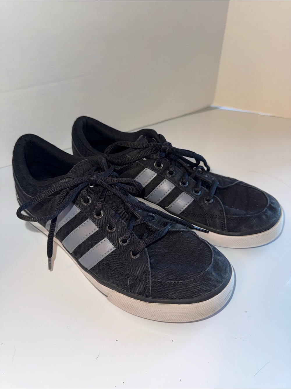 ADIDAS Neo BBNEO Lo Black Gray Men's Sneakers F38133 9
